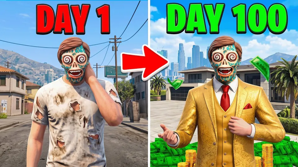 GTA 5 offers the ultimate experience surviving and thriving as a billionaire with strategic gameplay and open world freedom